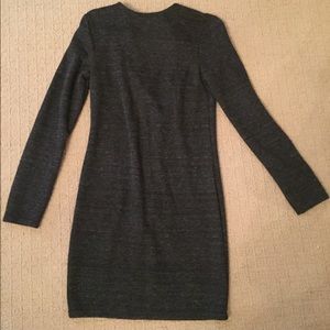 Topshop gray dress size 4. Long sleeve